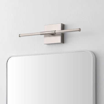 Makena Modern Minimalist Dimmable Integrated LED Metal Wall Sconce